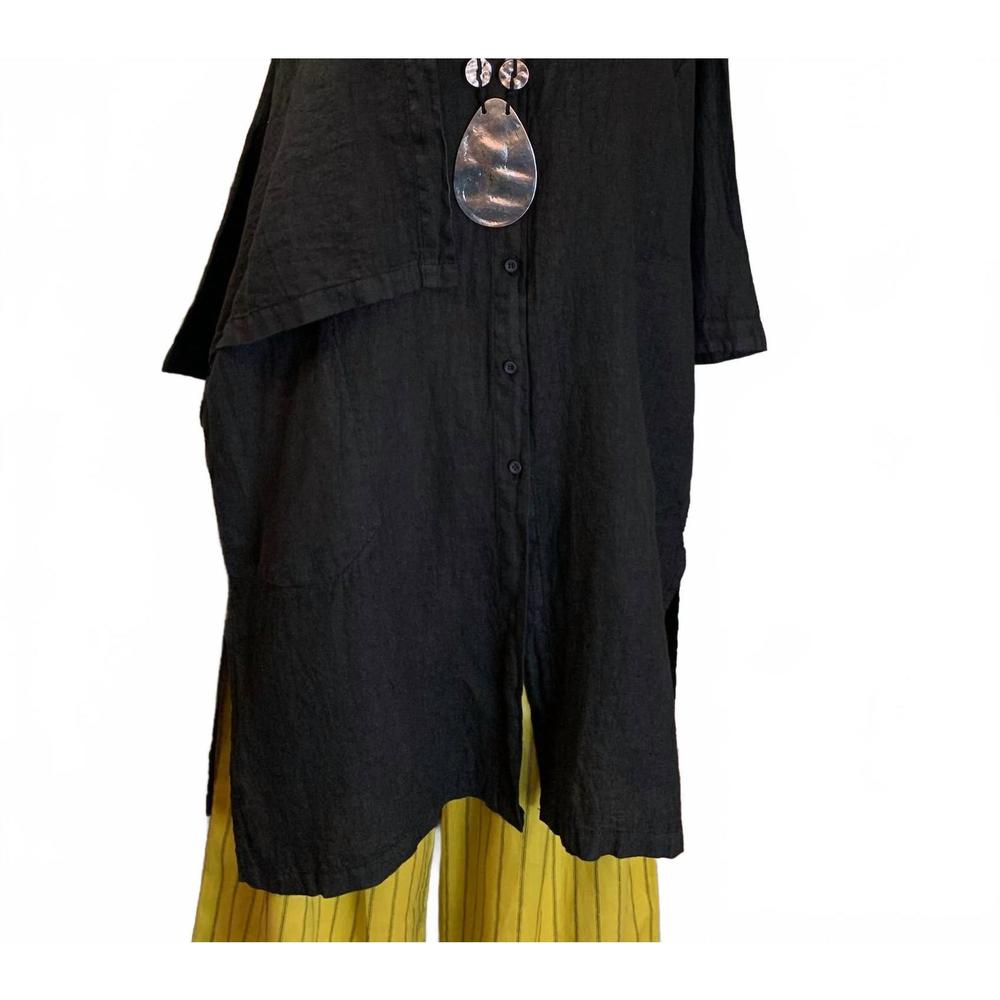 NEW LOTUS EATERS women's selma shirt in black